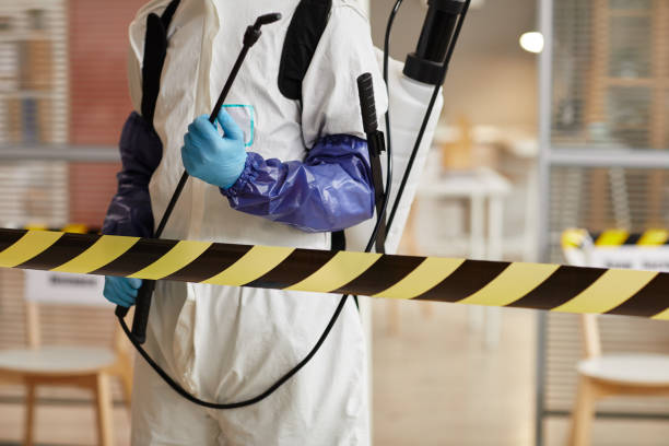 Professional Blood Cleanup technician working in Warren, IN